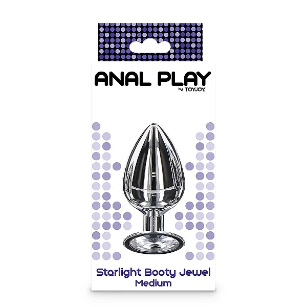 Starlight Booty Jewel Medium - Zilver van het merk Anal Play - Buttplugs - online bestellen bij Masculum.nl. De discrete online seks-toys en erotisch heren ondergoed winkel voor gay & hetero mannen.
