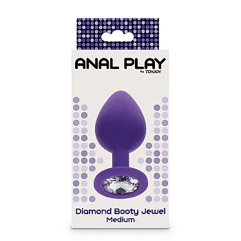 Diamond Booty Jewel Medium - Paars