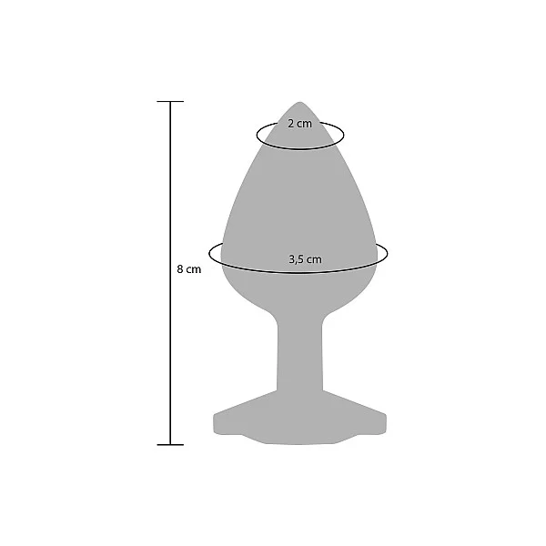 Diamond Booty Jewel Medium - Paars van het merk Anal Play - Buttplugs - online bestellen bij Masculum.nl. De discrete online seks-toys en erotisch heren ondergoed winkel voor gay & hetero mannen.