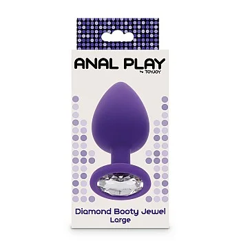Diamond Booty Jewel Large - Paars