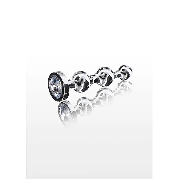 Diamond Star Beads Medium - Zilver van het merk Anal Play - Anale Kralen - online kopen bij Masculum.nl. De discrete online seks-toys en erotisch heren ondergoed winkel voor gay & hetero mannen.
