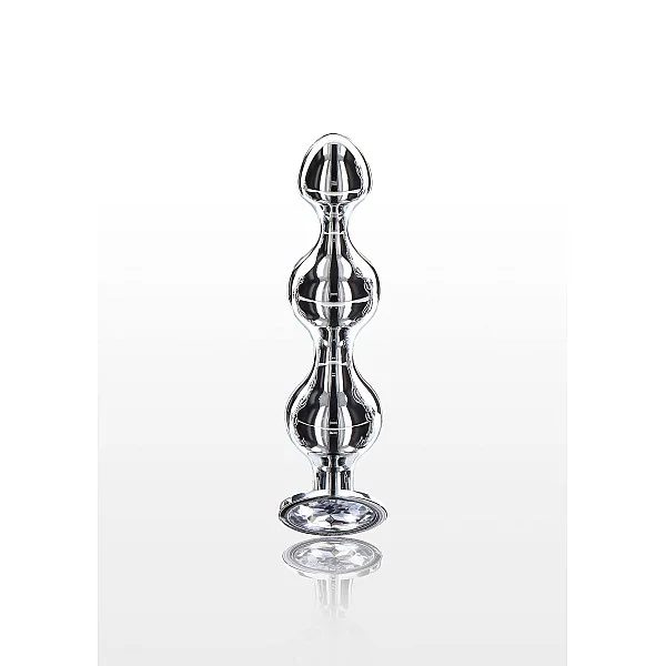 Diamond Star Beads Medium - Zilver van het merk Anal Play - Anale Kralen - online kopen bij Masculum.nl. De discrete online seks-toys en erotisch heren ondergoed winkel voor gay & hetero mannen.