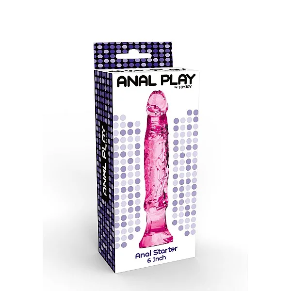 Anal Starter 6 Inch - Roze van het merk Anal Play - Anaal Dildo's - online kopen bij Masculum.nl. De discrete online seks-toys en erotisch heren ondergoed winkel voor gay & hetero mannen.