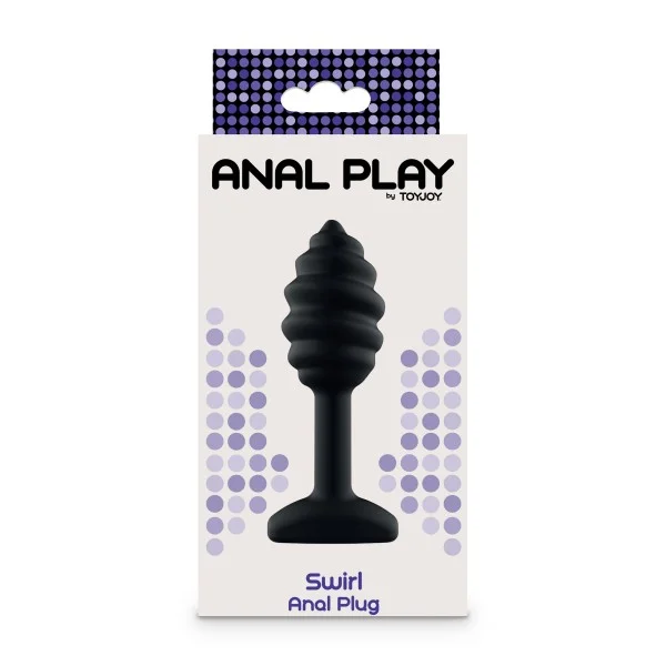 ToyJoy Anal Play Swirl - Buttplug van het merk Anal Play - Klassieke Buttplugs - online kopen bij Masculum.nl. De discrete online seks-toys en erotisch heren ondergoed winkel voor gay & hetero mannen.