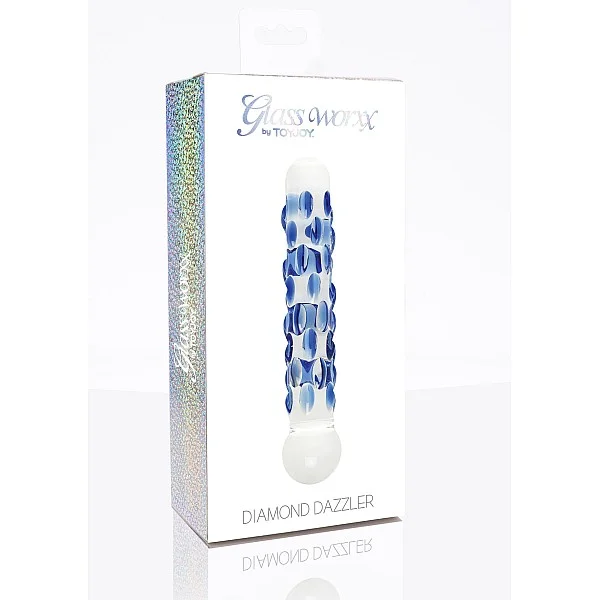Diamond Dazzler - Transparant van het merk Glass Worxx - Dildo's - online bestellen bij Masculum.nl. De discrete online seks-toys en erotisch heren ondergoed winkel voor gay & hetero mannen.