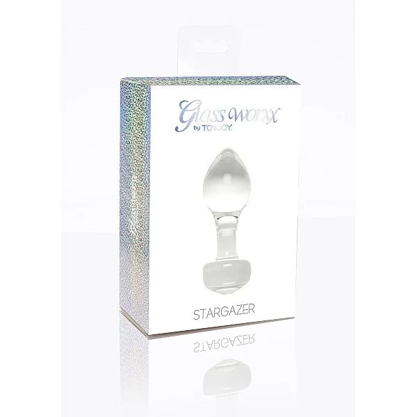Stargazer - Transparant van het merk Glass Worxx - Buttplugs - online bestellen bij Masculum.nl. De discrete online seks-toys en erotisch heren ondergoed winkel voor gay & hetero mannen.