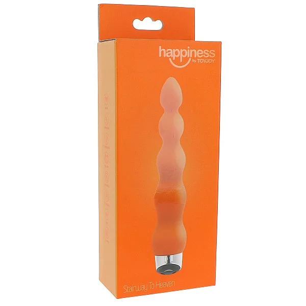Stairway To Heaven XL Vibe - Oranje van het merk Happiness - Klassieke Vibrators - online bestellen bij Masculum.nl. De discrete online seks-toys en erotisch heren ondergoed winkel voor gay & hetero mannen.