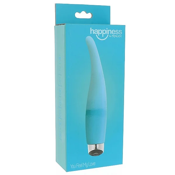 You Feel My Love XL Vibe - Blauw van het merk Happiness - Prostaat Vibrators - online bestellen bij Masculum.nl. De discrete online seks-toys en erotisch heren ondergoed winkel voor gay & hetero mannen.