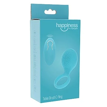 Tickle Brush C-Ring - Blauw