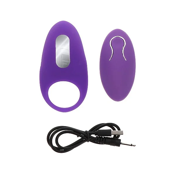 Tease & Arouse C-Ring - Paars van het merk Happiness - Vibrerende Cockringen - online kopen bij Masculum.nl. De discrete online seks-toys en erotisch heren ondergoed winkel voor gay & hetero mannen.