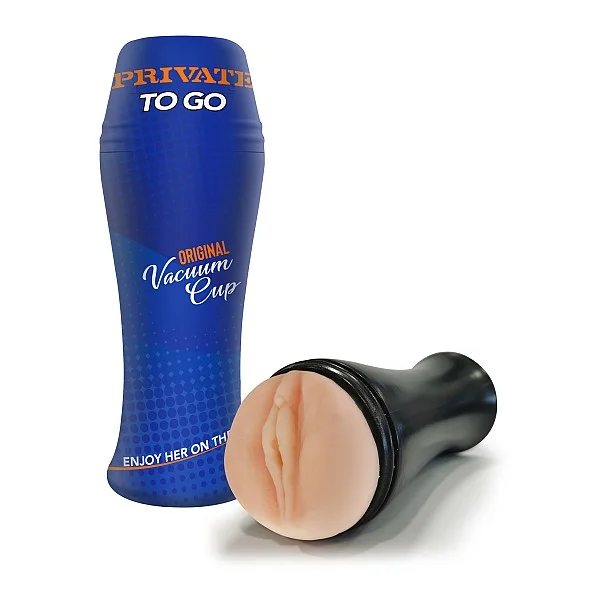 Original Vacuum Cup To Go - Lichte huidskleur van het merk PRIVATE To Go - Kunst Vagina - online bestellen bij Masculum.nl. De discrete online seks-toys en erotisch heren ondergoed winkel voor gay & hetero mannen.