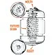 Clear Shot Double Masturbator - Transparant van het merk Private Clear - Masturbators - online bestellen bij Masculum.nl. De discrete online seks-toys en erotisch heren ondergoed winkel voor gay & hetero mannen.
