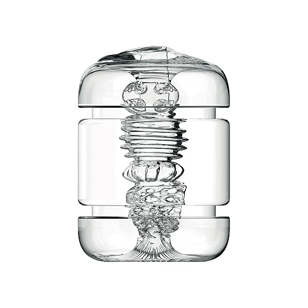 Clear Shot Double Masturbator - Transparant van het merk Private Clear - Masturbators - online bestellen bij Masculum.nl. De discrete online seks-toys en erotisch heren ondergoed winkel voor gay & hetero mannen.
