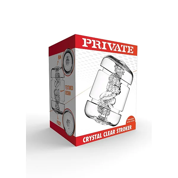 Crystal Clear Pussy & Bum - Transparant van het merk Private Clear - Masturbators - online bestellen bij Masculum.nl. De discrete online seks-toys en erotisch heren ondergoed winkel voor gay & hetero mannen.