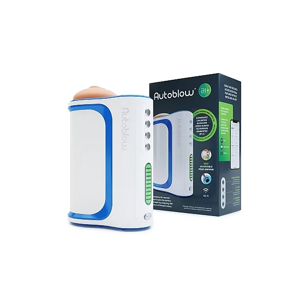 Autoblow AI+ Machine - Wit van het merk Autoblow - Sleeve Masturbators - online bestellen bij Masculum.nl. De discrete online seks-toys en erotisch heren ondergoed winkel voor gay & hetero mannen.