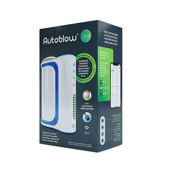 Autoblow AI+ Machine - Wit van het merk Autoblow - Sleeve Masturbators - online bestellen bij Masculum.nl. De discrete online seks-toys en erotisch heren ondergoed winkel voor gay & hetero mannen.
