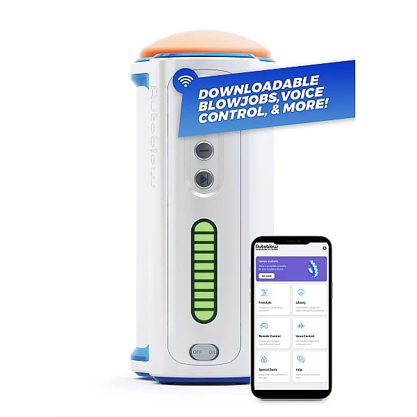 Autoblow AI+ Machine - Wit van het merk Autoblow - Sleeve Masturbators - online bestellen bij Masculum.nl. De discrete online seks-toys en erotisch heren ondergoed winkel voor gay & hetero mannen.