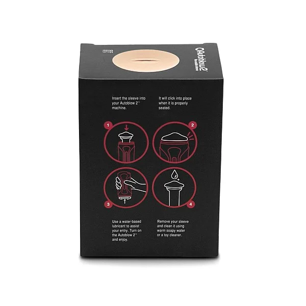 Autoblow 2+ Mouth Sleeve A - Lichte huidskleur van het merk Autoblow - Masturbators - online kopen bij Masculum.nl. De discrete online seks-toys en erotisch heren ondergoed winkel voor gay & hetero mannen.