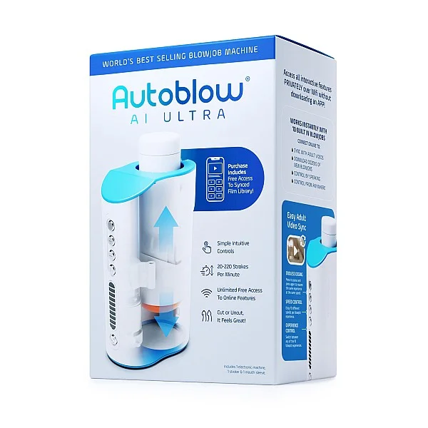 Autoblow AI Ultra - Automatische masturbator van het merk Autoblow - Automatische Masturbator - online kopen bij Masculum.nl. De discrete online seks-toys en erotisch heren ondergoed winkel voor gay & hetero mannen.