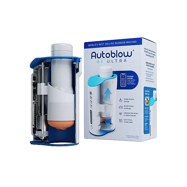 Autoblow AI Ultra - Automatische masturbator van het merk Autoblow - Automatische Masturbator - online kopen bij Masculum.nl. De discrete online seks-toys en erotisch heren ondergoed winkel voor gay & hetero mannen.