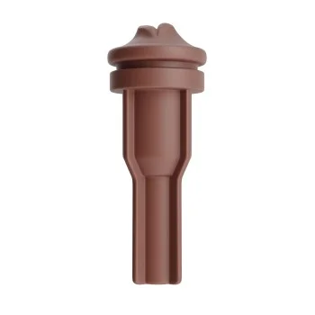 Autoblow AI Ultra Mouth Sleeve - Bruine huidskleur