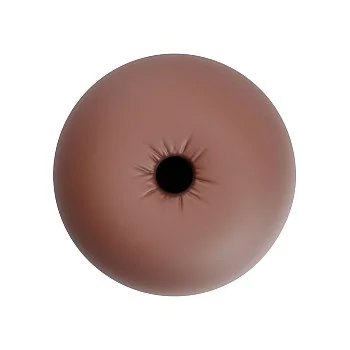 Autoblow AI Ultra Anus Sleeve - Bruine huidskleur
