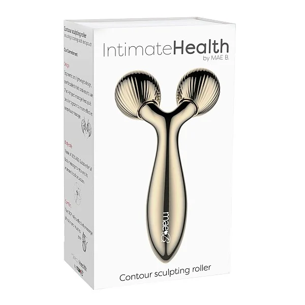 Contour Sculpting Roller - Goud van het merk Intimate Health by Mae B - Hygiene & Verzorging - online kopen bij Masculum.nl. De discrete online seks-toys en erotisch heren ondergoed winkel voor gay & hetero mannen.