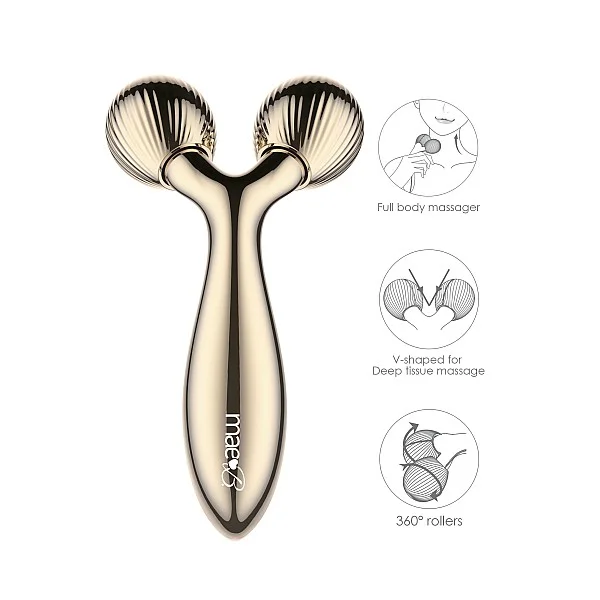 Contour Sculpting Roller - Goud van het merk Intimate Health by Mae B - Hygiene & Verzorging - online kopen bij Masculum.nl. De discrete online seks-toys en erotisch heren ondergoed winkel voor gay & hetero mannen.