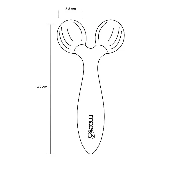 Contour Sculpting Roller - Goud van het merk Intimate Health by Mae B - Hygiene & Verzorging - online kopen bij Masculum.nl. De discrete online seks-toys en erotisch heren ondergoed winkel voor gay & hetero mannen.