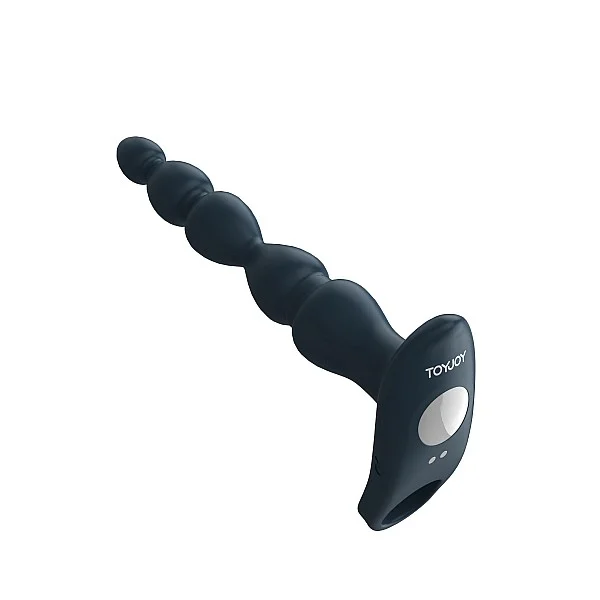 ELIXER - Vibrating Double Penetrator - Blauw van het merk Urban - Vibrerende Cockringen - online bestellen bij Masculum.nl. De discrete online seks-toys en erotisch heren ondergoed winkel voor gay & hetero mannen.