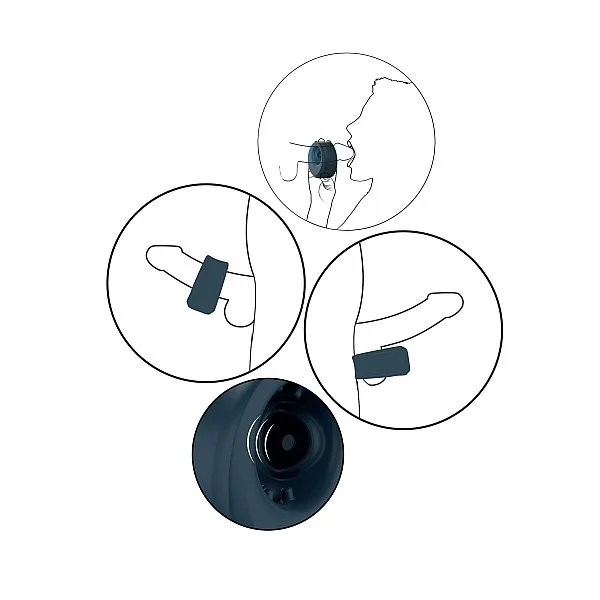 ZEPHYR - Pulsating Stroker & C-Ring - Blauw van het merk Urban - Vibrerende Cockringen - online bestellen bij Masculum.nl. De discrete online seks-toys en erotisch heren ondergoed winkel voor gay & hetero mannen.