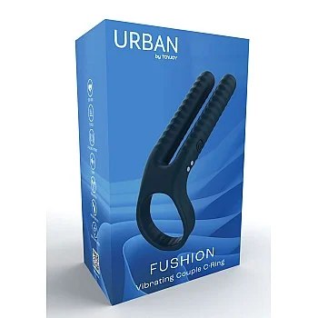 FUSHION - Vibrating Couple Ring - Blauw