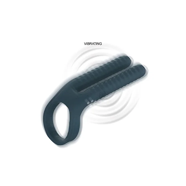 FUSHION - Vibrating Couple Ring - Blauw van het merk Urban - Vibrerende Cockringen - online kopen bij Masculum.nl. De discrete online seks-toys en erotisch heren ondergoed winkel voor gay & hetero mannen.