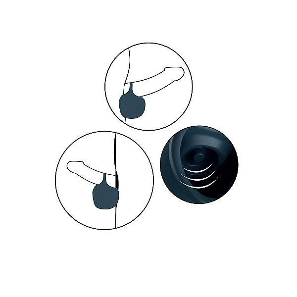 BRONX - Scrotum Sleeve Ring - Blauw van het merk Urban - Vibrators - online kopen bij Masculum.nl. De discrete online seks-toys en erotisch heren ondergoed winkel voor gay & hetero mannen.