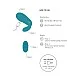Love Connection Couples Ring - Petrol van het merk Xocoon - Cockringen - online bestellen bij Masculum.nl. De discrete online seks-toys en erotisch heren ondergoed winkel voor gay & hetero mannen.
