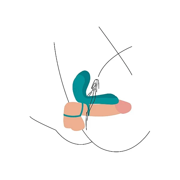 Couples Vibrator Ring - Groen van het merk Xocoon - Vibrators - online bestellen bij Masculum.nl. De discrete online seks-toys en erotisch heren ondergoed winkel voor gay & hetero mannen.
