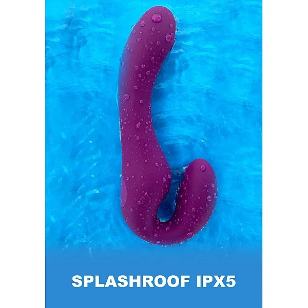 Strapless Strap-On Pulse Vibe - Paars van het merk Xocoon -  - online kopen bij Masculum.nl. De discrete online seks-toys en erotisch heren ondergoed winkel voor gay & hetero mannen.