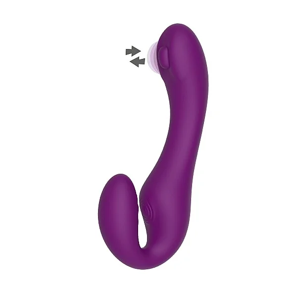 Strapless Strap-On Pulse Vibe - Paars van het merk Xocoon -  - online kopen bij Masculum.nl. De discrete online seks-toys en erotisch heren ondergoed winkel voor gay & hetero mannen.