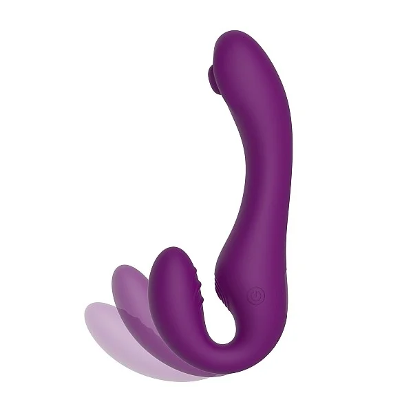 Strapless Strap-On Pulse Vibe - Paars van het merk Xocoon -  - online kopen bij Masculum.nl. De discrete online seks-toys en erotisch heren ondergoed winkel voor gay & hetero mannen.