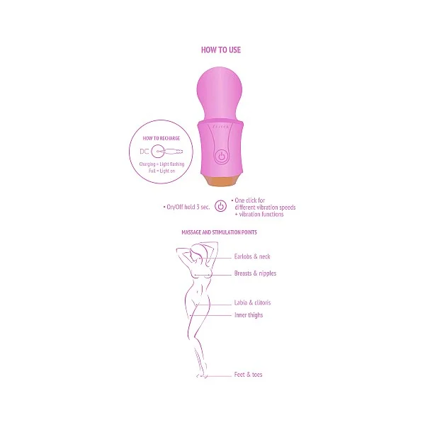 The Traveller Wand - Fuchsia van het merk Xocoon - Wand Massagers - online kopen bij Masculum.nl. De discrete online seks-toys en erotisch heren ondergoed winkel voor gay & hetero mannen.