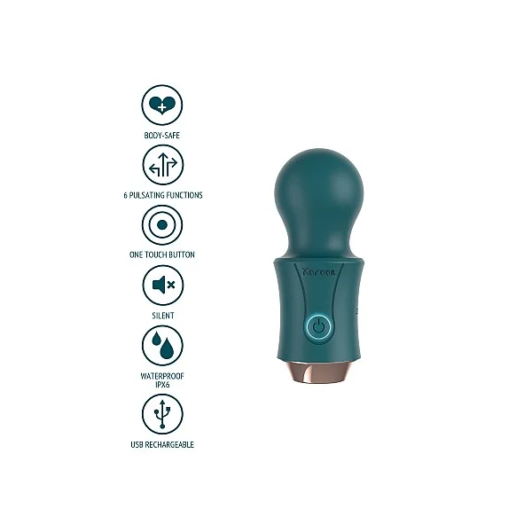 The Traveller Wand - Groen van het merk Xocoon - Wand Massagers - online kopen bij Masculum.nl. De discrete online seks-toys en erotisch heren ondergoed winkel voor gay & hetero mannen.