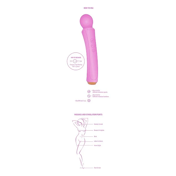 The Curved Wand - Fuchsia van het merk Xocoon - Wand Massagers - online bestellen bij Masculum.nl. De discrete online seks-toys en erotisch heren ondergoed winkel voor gay & hetero mannen.