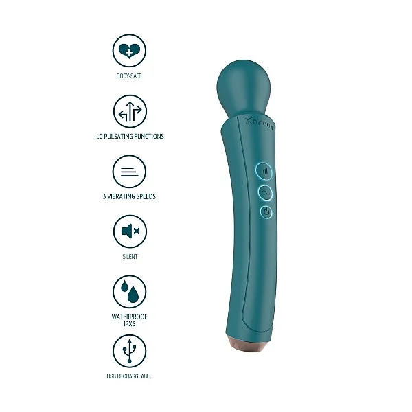 The Curved Wand - Groen van het merk Xocoon - Wand Massagers - online kopen bij Masculum.nl. De discrete online seks-toys en erotisch heren ondergoed winkel voor gay & hetero mannen.