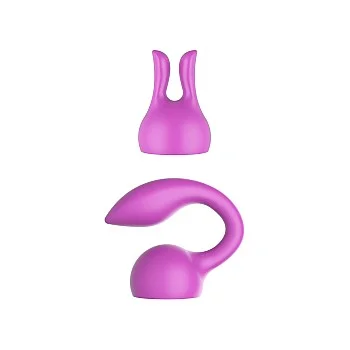 Attachments Personal Massager - Fuchsia