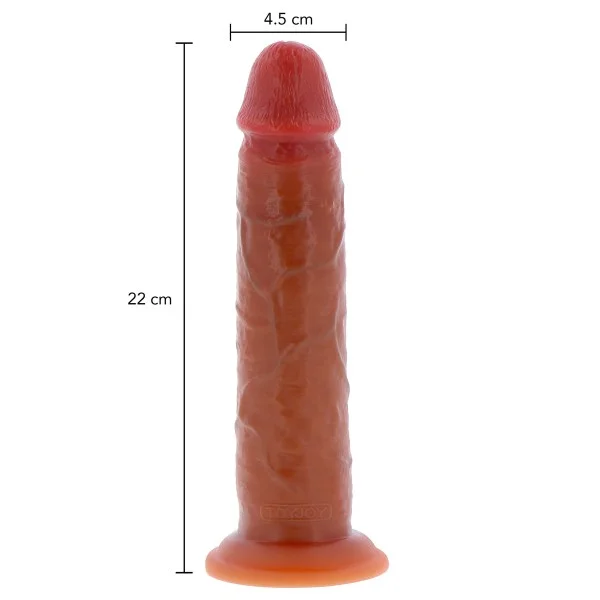 Silicone Dildo met Voorhuid 22 cm van het merk Get Real - Dildo met een Voorhuid - online kopen bij Masculum.nl. De discrete online seks-toys en erotisch heren ondergoed winkel voor gay & hetero mannen.