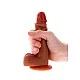 Realistische Siliconen Dildo met Voorhuid 18 cm van het merk Get Real - Dildo met Voorhuid - online kopen bij Masculum.nl. De discrete online seks-toys en erotisch heren ondergoed winkel voor gay & hetero mannen.