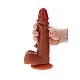 Realistische Siliconen Dildo met Voorhuid 18 cm van het merk Get Real - Dildo met Voorhuid - online kopen bij Masculum.nl. De discrete online seks-toys en erotisch heren ondergoed winkel voor gay & hetero mannen.
