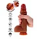 Realistische Silicone Dildo met Voorhuid 20 cm van het merk Get Real - Dildo's met Balzak - online kopen bij Masculum.nl. De discrete online seks-toys en erotisch heren ondergoed winkel voor gay & hetero mannen.
