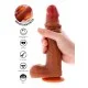 Realistische Siliconen Dildo met Voorhuid 23 cm van het merk Get Real - Dildo's met een voorhuid en balzak - online kopen bij Masculum.nl. De discrete online seks-toys en erotisch heren ondergoed winkel voor gay & hetero mannen.