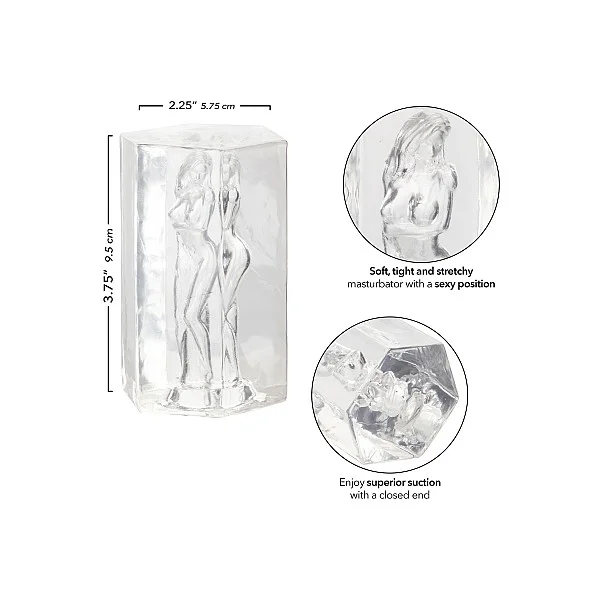 Girls Girls Girls Crystal - Transparant van het merk Girls Girls Girls - Sleeve Masturbators - online bestellen bij Masculum.nl. De discrete online seks-toys en erotisch heren ondergoed winkel voor gay & hetero mannen.
